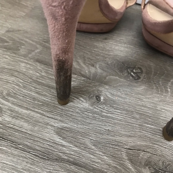 Calvin Klein Vivian Pink Open Toe Heel Size 7 - Picture 10 of 12